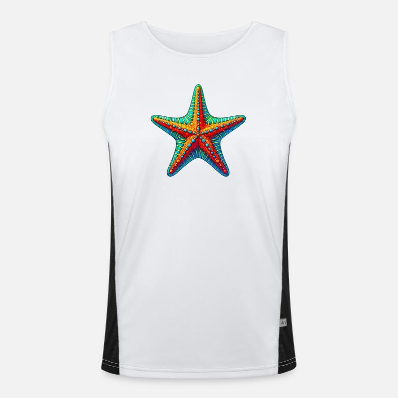 Starfish Men's Functional Contrast Tank Top 