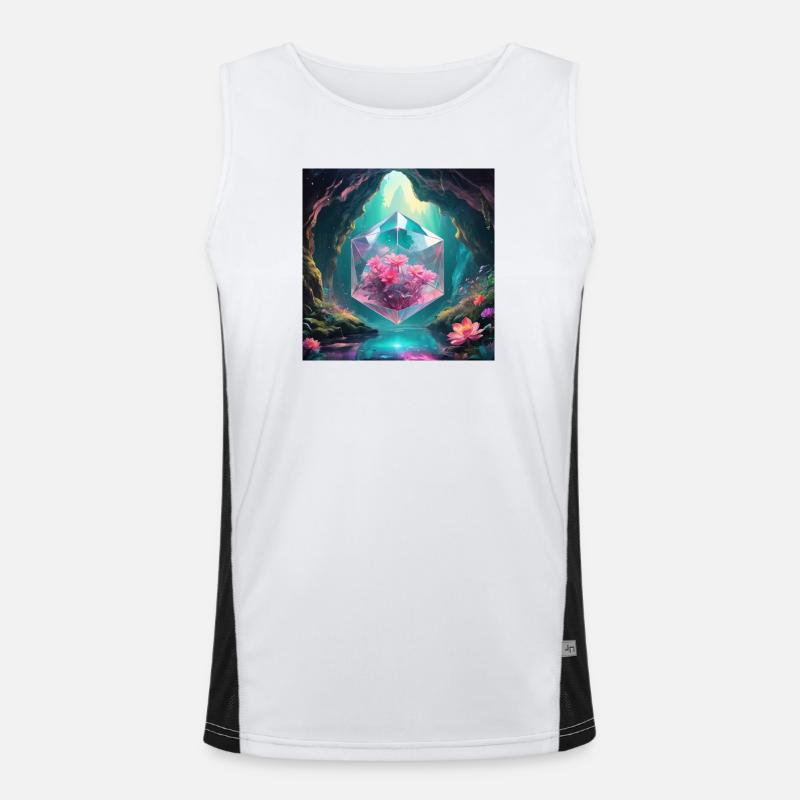 Magic Cave Men's Functional Contrast Tank Top 