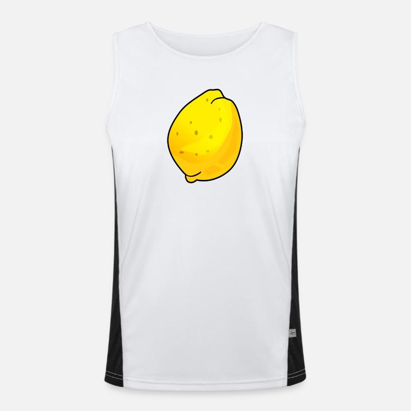 Quitte Obst Funktionelles Kontrast-Tank Top für Männer 
