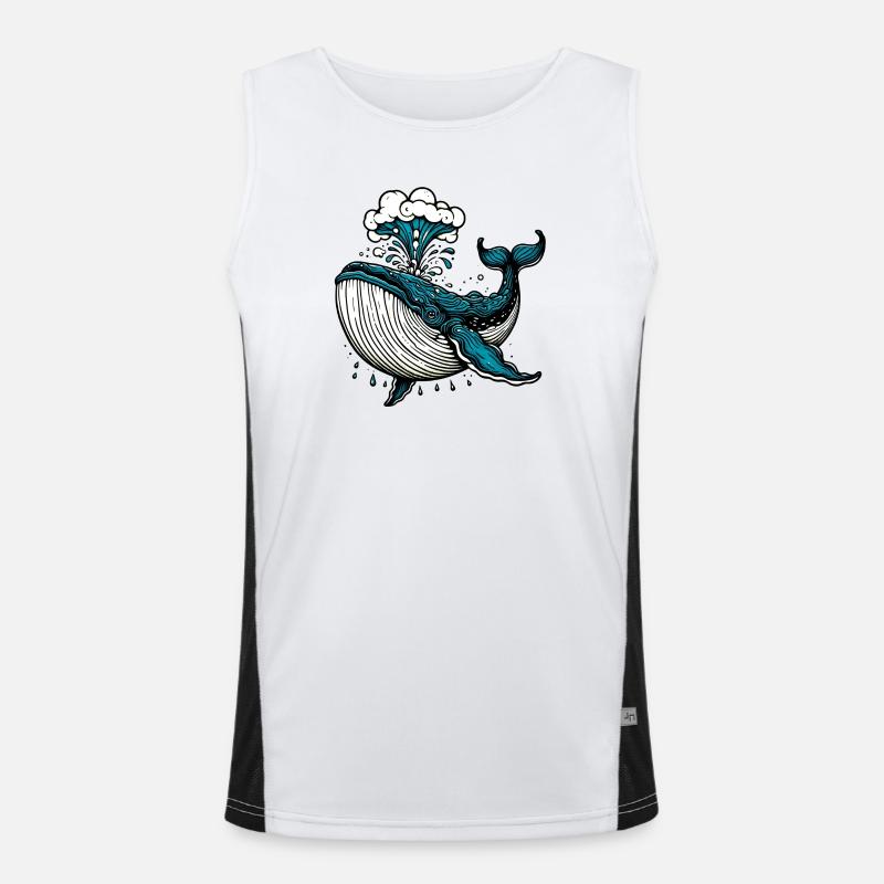 Whale Men's Functional Contrast Tank Top 