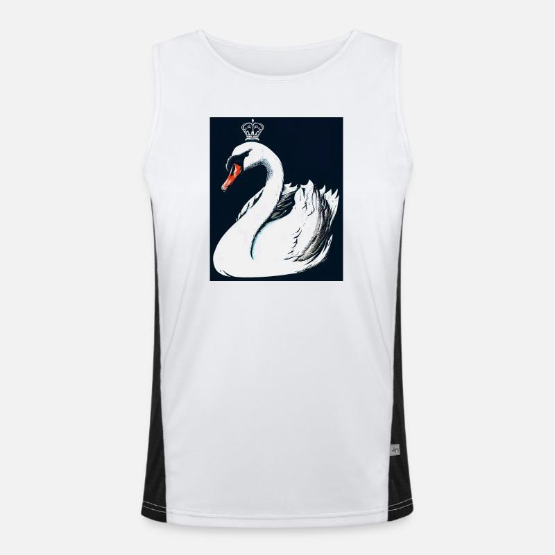 Cygne Débardeur respirant contrasté Homme 