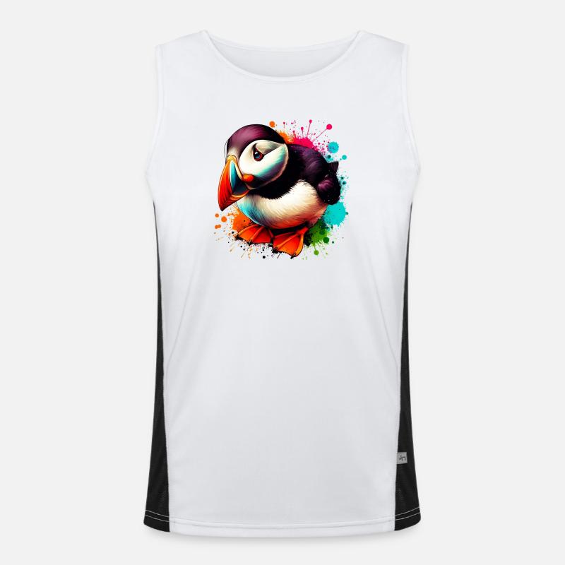 Puffin Men's Functional Contrast Tank Top 