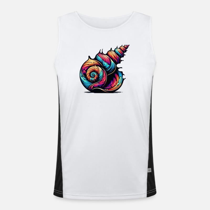 Shell Men's Functional Contrast Tank Top 