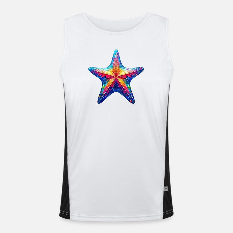 Starfish Men's Functional Contrast Tank Top 