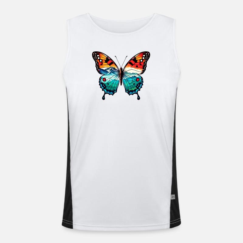 Butterfly Men's Functional Contrast Tank Top 