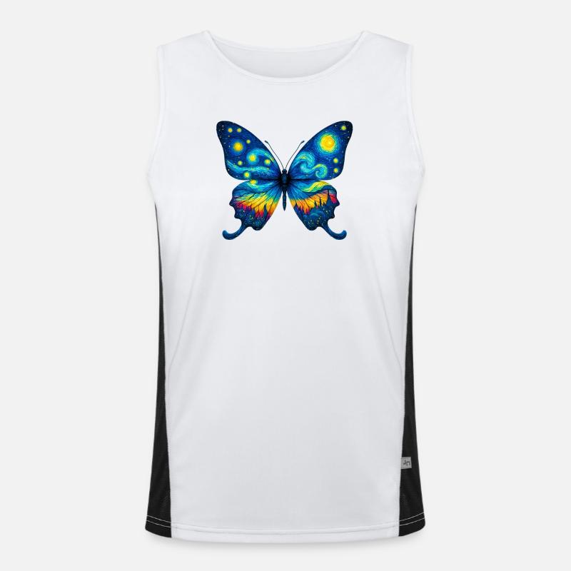 Papillon Débardeur respirant contrasté Homme 