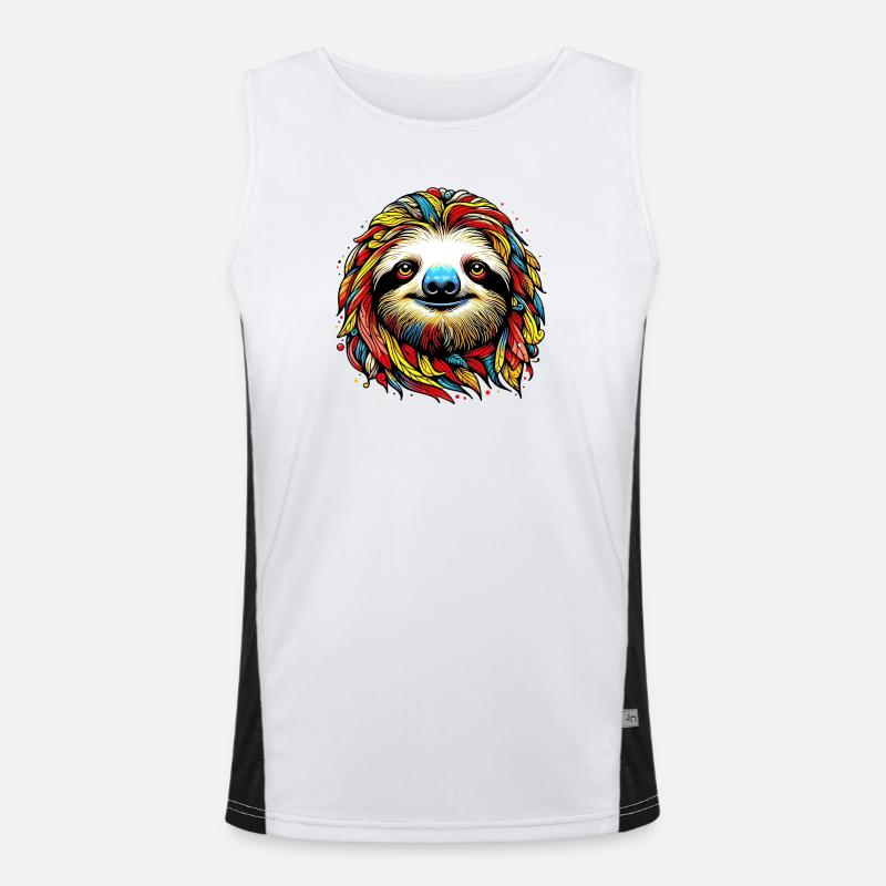 Sloth Men's Functional Contrast Tank Top 
