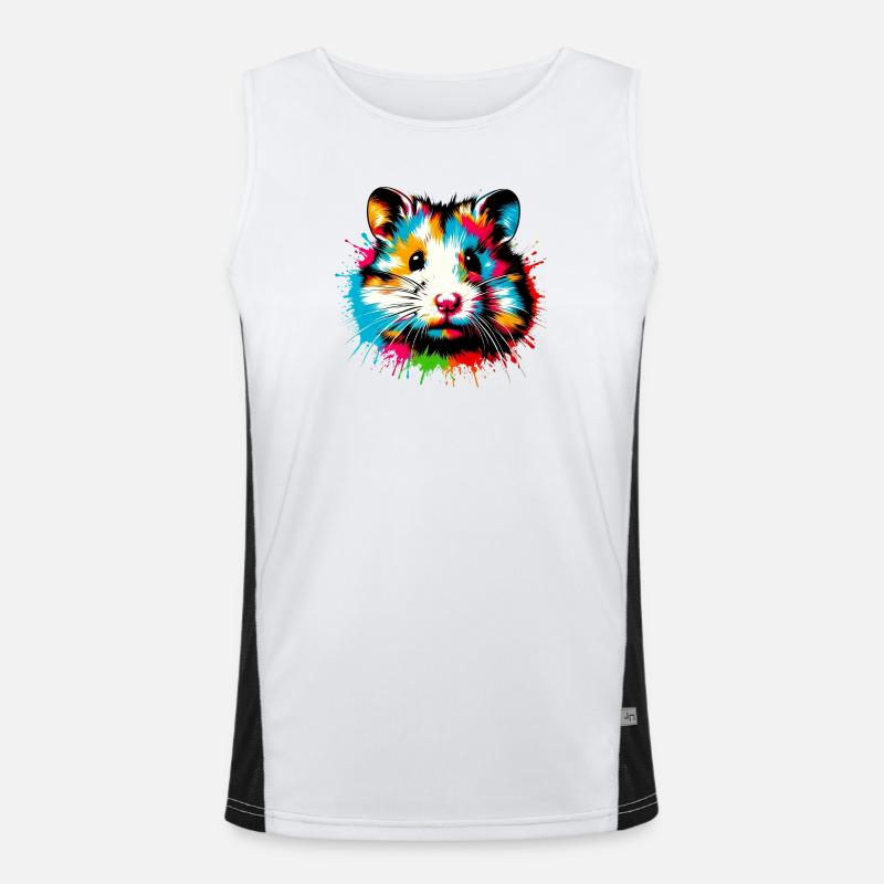 Hamster Débardeur respirant contrasté Homme 