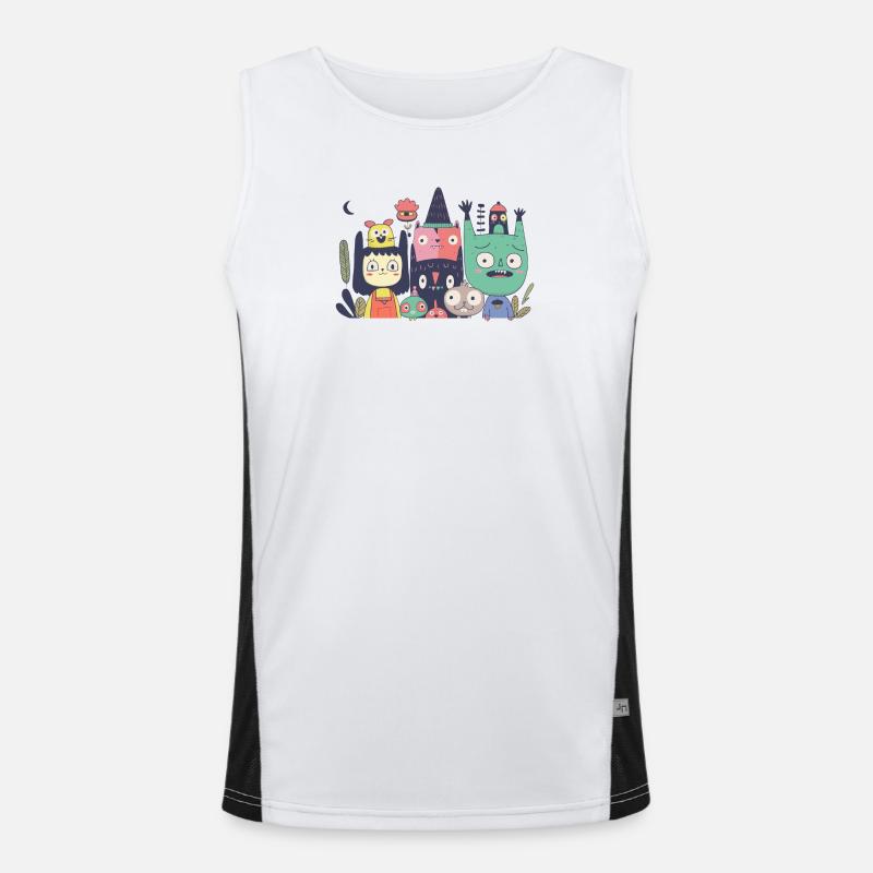 Evening Men's Functional Contrast Tank Top 