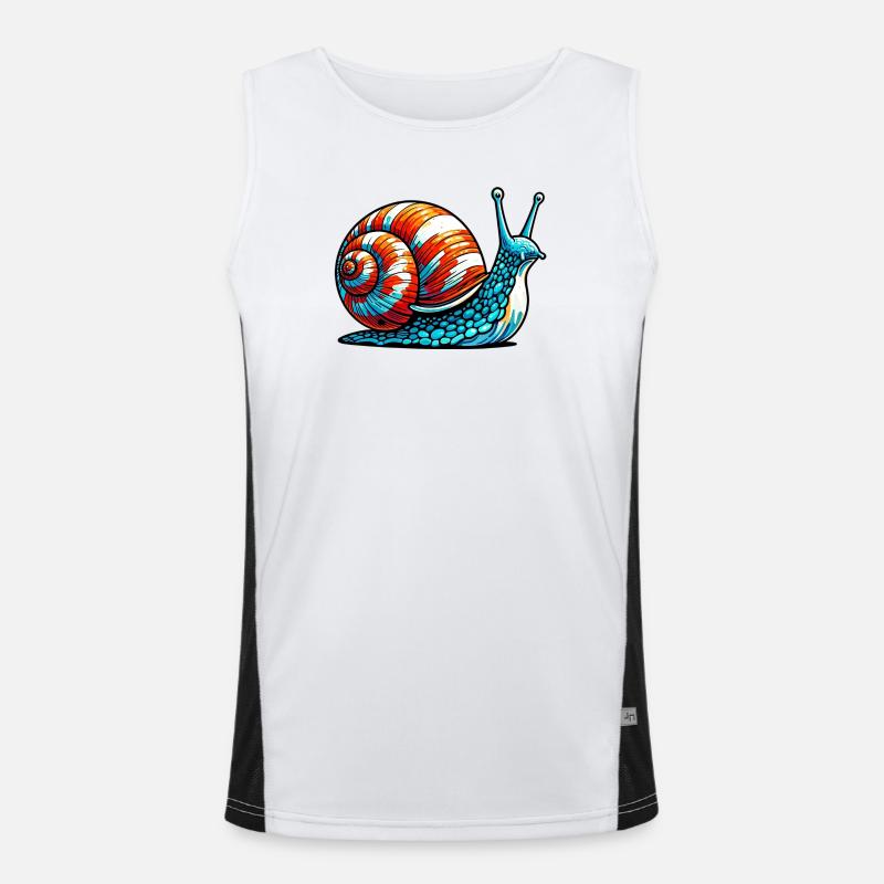 Snail Men's Functional Contrast Tank Top 