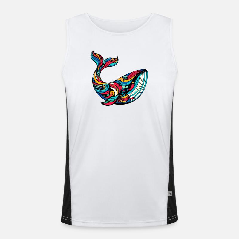 Whale Men's Functional Contrast Tank Top 