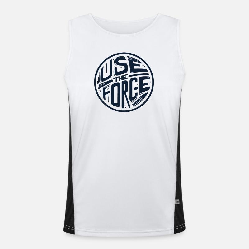 Utilisez la force 2 Débardeur respirant contrasté Homme 