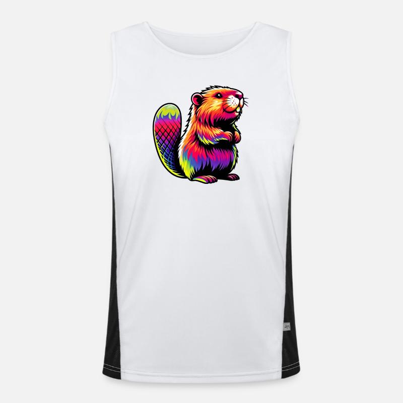 Beaver Men's Functional Contrast Tank Top 