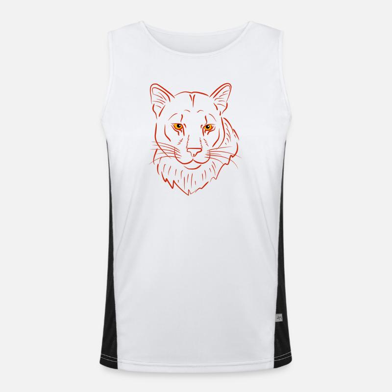 Bergloewe predator Men's Functional Contrast Tank Top 