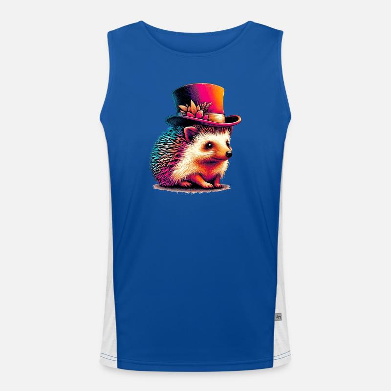 Hedgehog Men's Functional Contrast Tank Top 