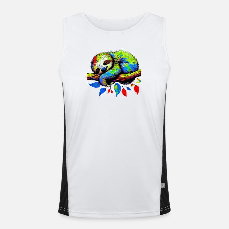 Sloth Men's Functional Contrast Tank Top 