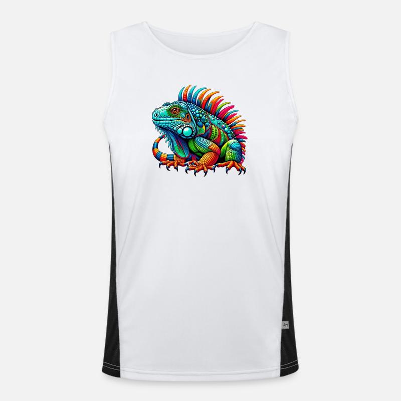 Iguane Débardeur respirant contrasté Homme 
