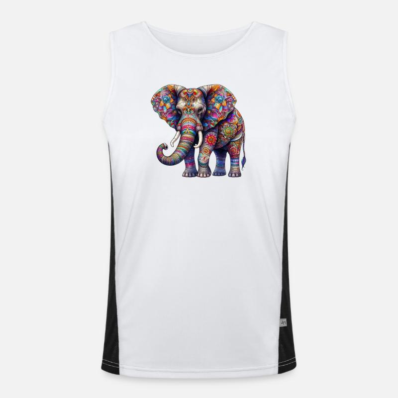Elephant Men's Functional Contrast Tank Top 