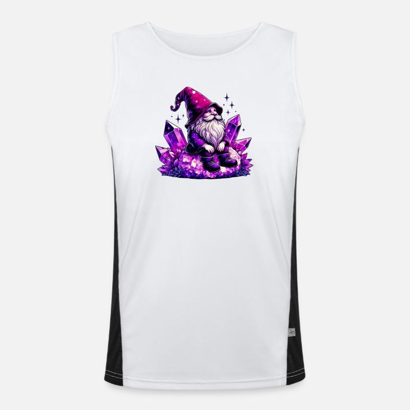 Gnom Funktionelles Kontrast-Tank Top für Männer 