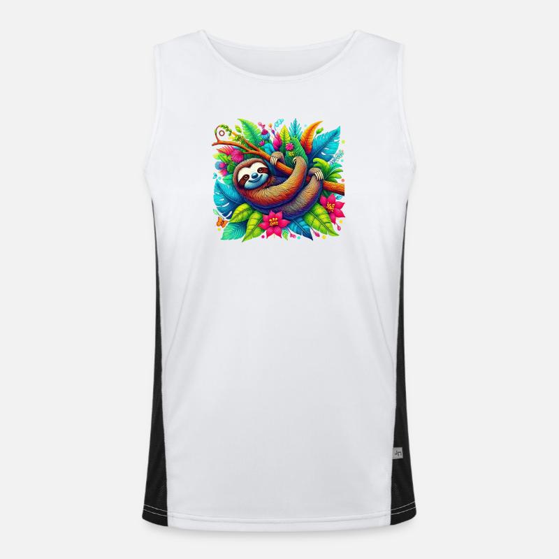 Sloth Men's Functional Contrast Tank Top 