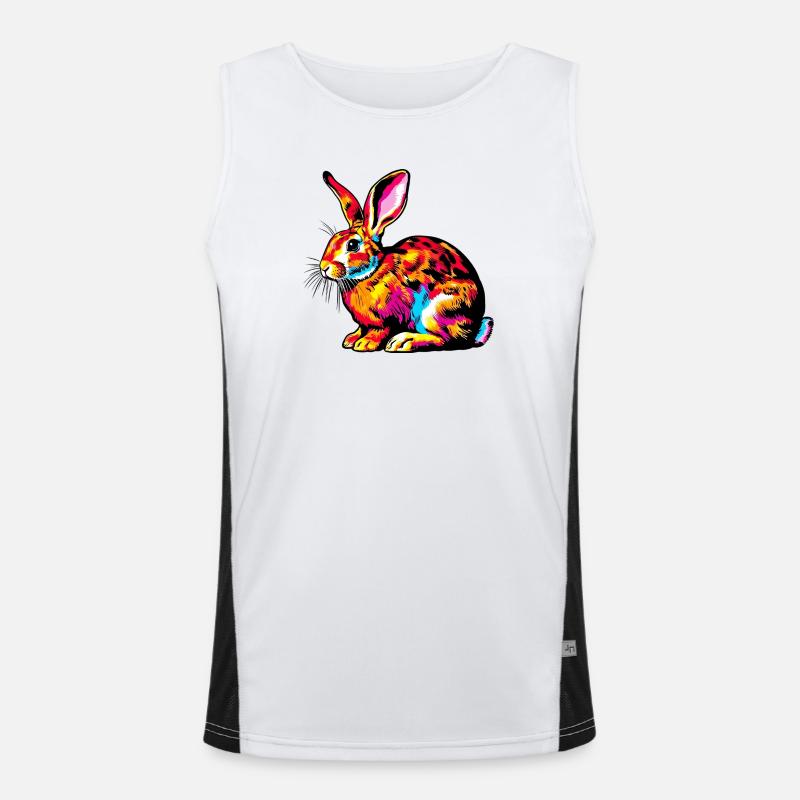 Lapin Débardeur respirant contrasté Homme 