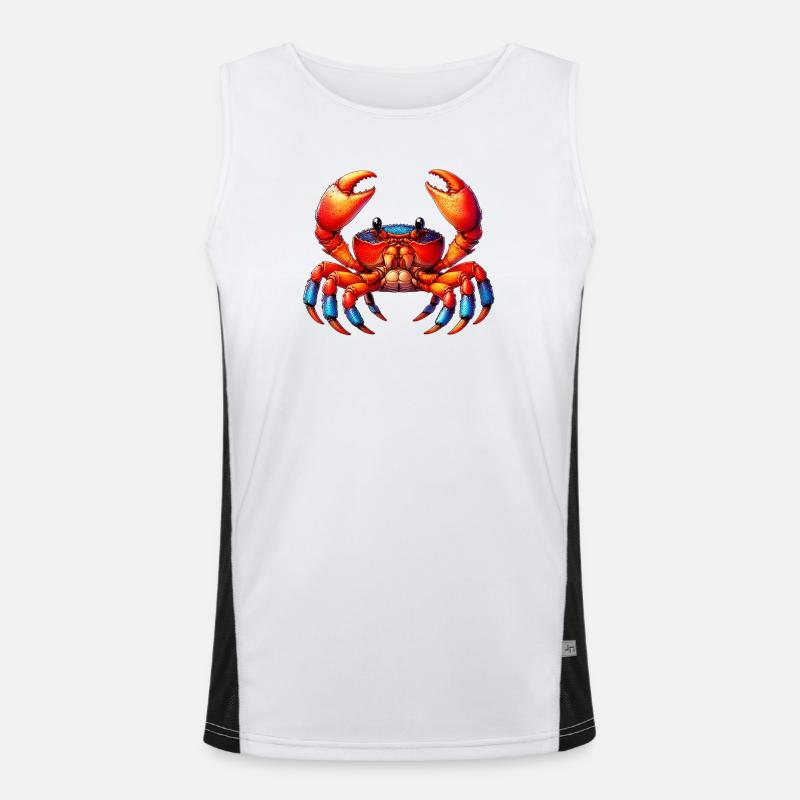 Crab Men's Functional Contrast Tank Top 