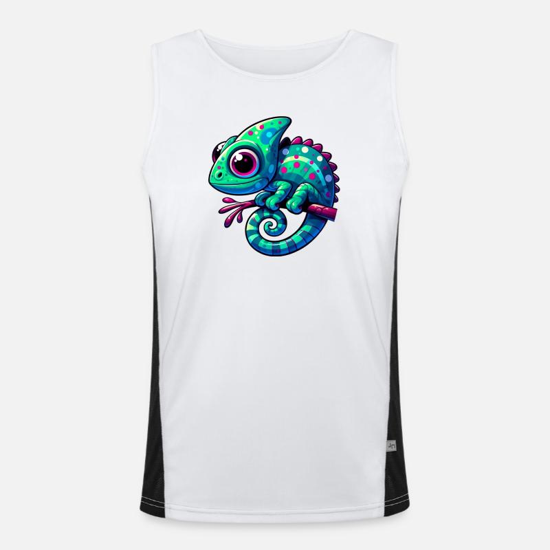 Caméléon Débardeur respirant contrasté Homme 