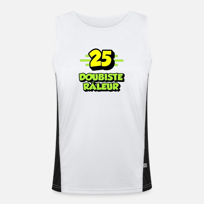 Complaining dubist Men's Functional Contrast Tank Top 