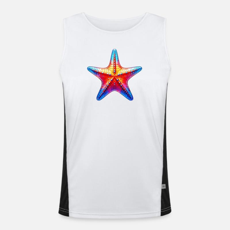 Starfish Men's Functional Contrast Tank Top 