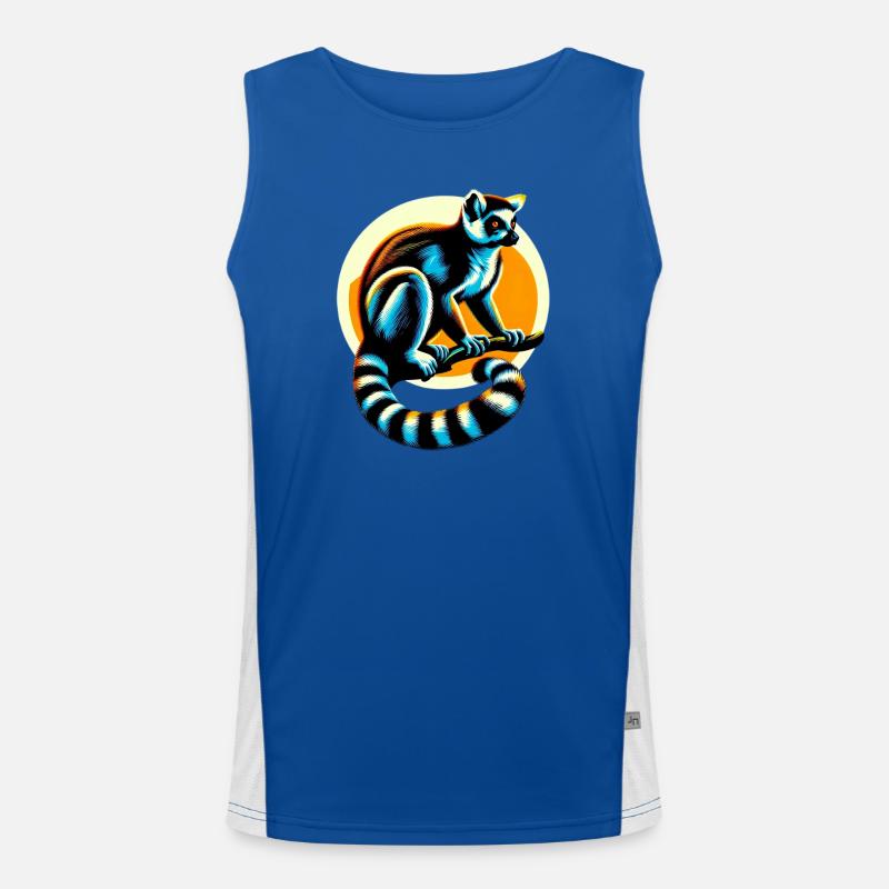 Lemur Men's Functional Contrast Tank Top 