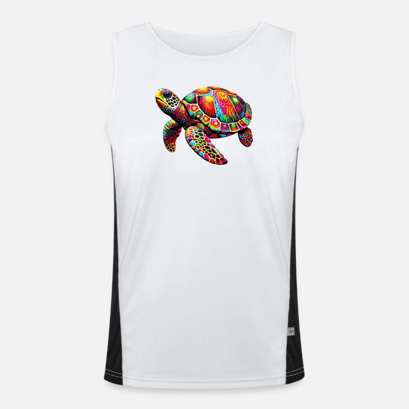 Turtle Men's Functional Contrast Tank Top 