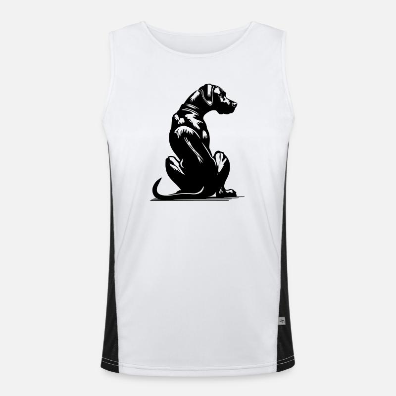 Rhodésian Ridgeback Débardeur respirant contrasté Homme 