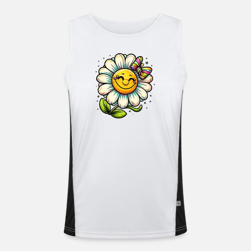 Daisy Men's Functional Contrast Tank Top 