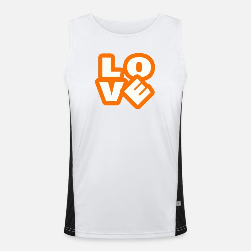 LOVE Men's Functional Contrast Tank Top 