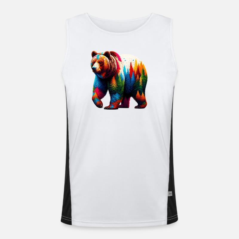 Bear Men's Functional Contrast Tank Top 