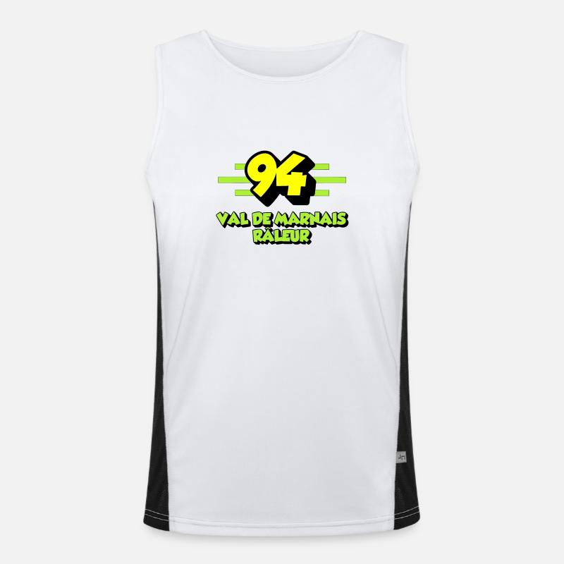 Klagendes Val de Marnais Funktionelles Kontrast-Tank Top für Männer 