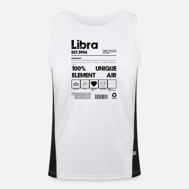 Libra 1994 Men's Functional Contrast Tank Top 
