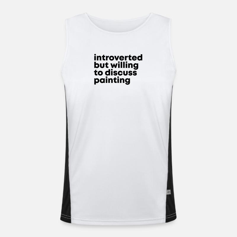 Painter Men's Functional Contrast Tank Top 