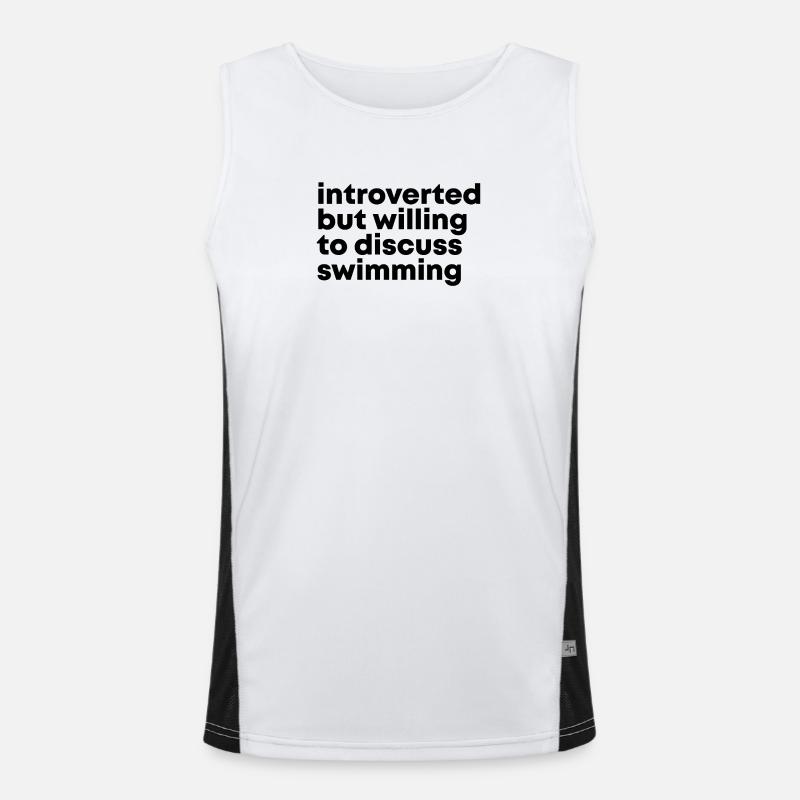 Schwimmen Funktionelles Kontrast-Tank Top für Männer 