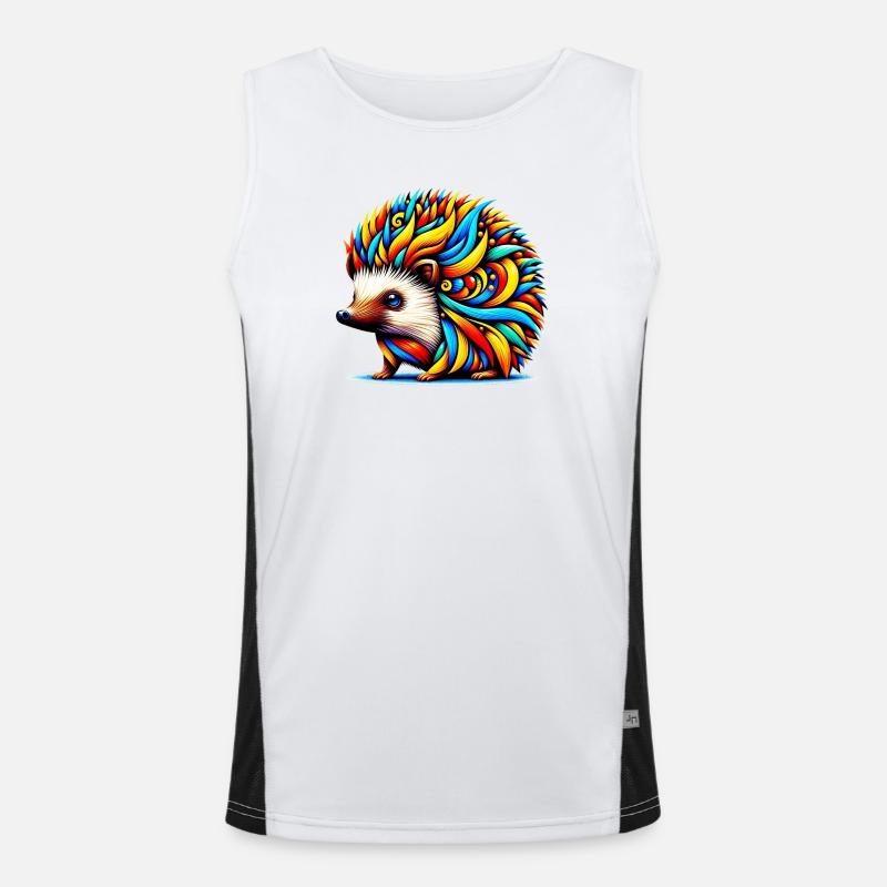 Hedgehog Men's Functional Contrast Tank Top 
