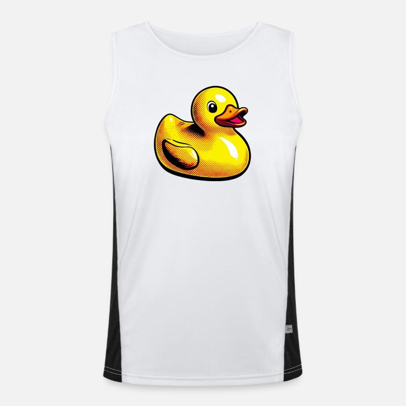 Caneton Canard Canard Canard Débardeur respirant contrasté Homme 