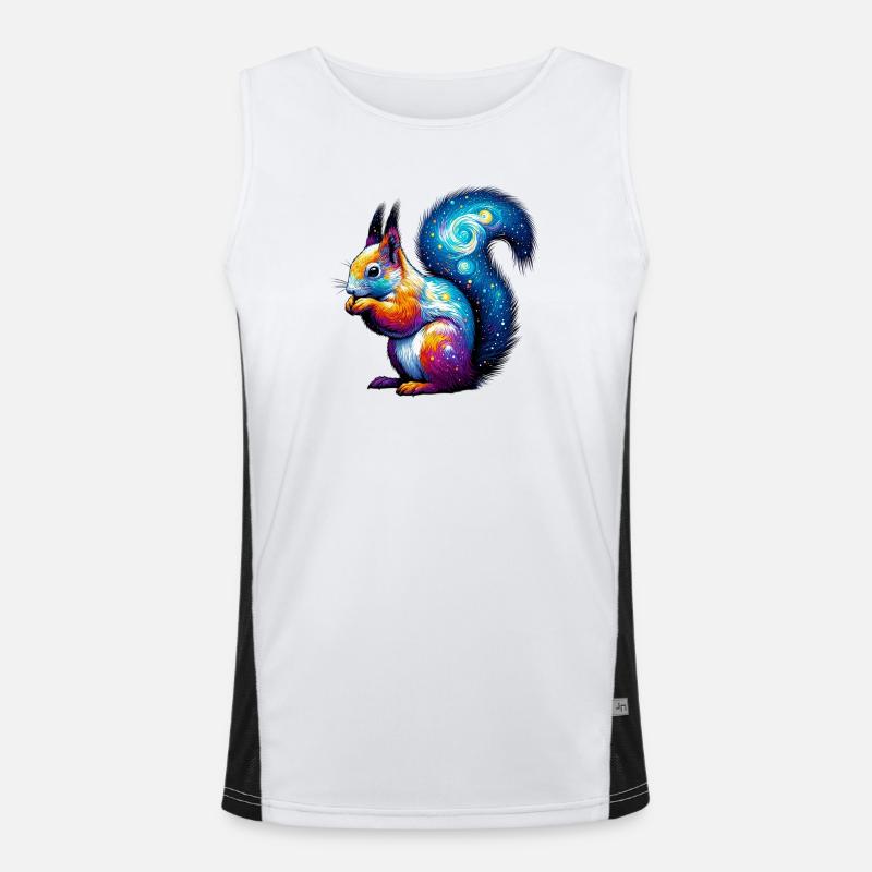 Squirrel Men's Functional Contrast Tank Top 