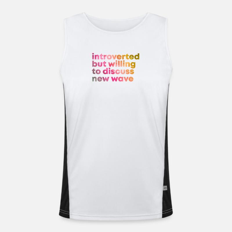 New Wave Men's Functional Contrast Tank Top 