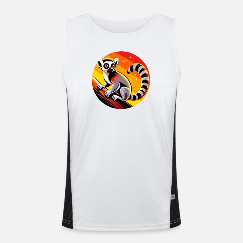Lemur Men's Functional Contrast Tank Top 