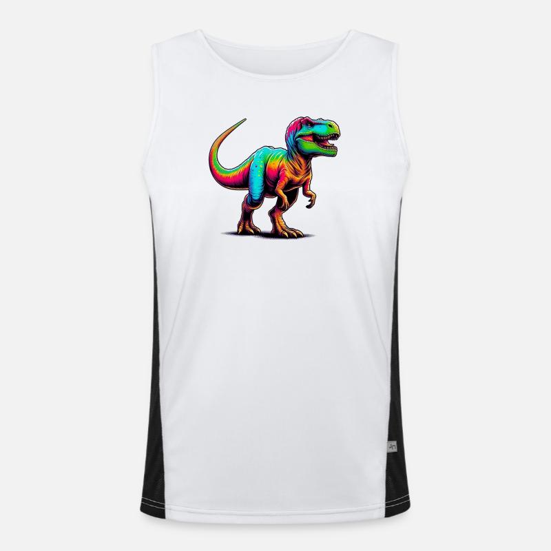 Dinosaure Débardeur respirant contrasté Homme 