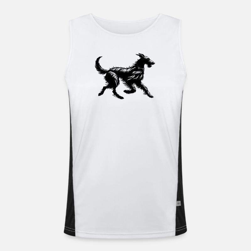 Lévrier écossais Débardeur respirant contrasté Homme 