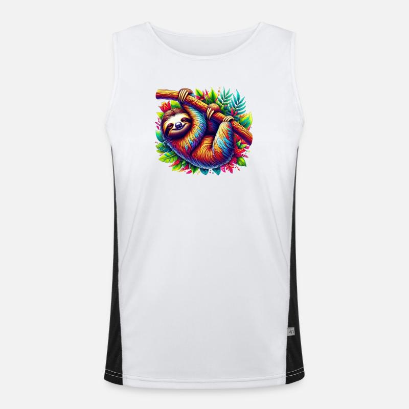 Sloth Men's Functional Contrast Tank Top 