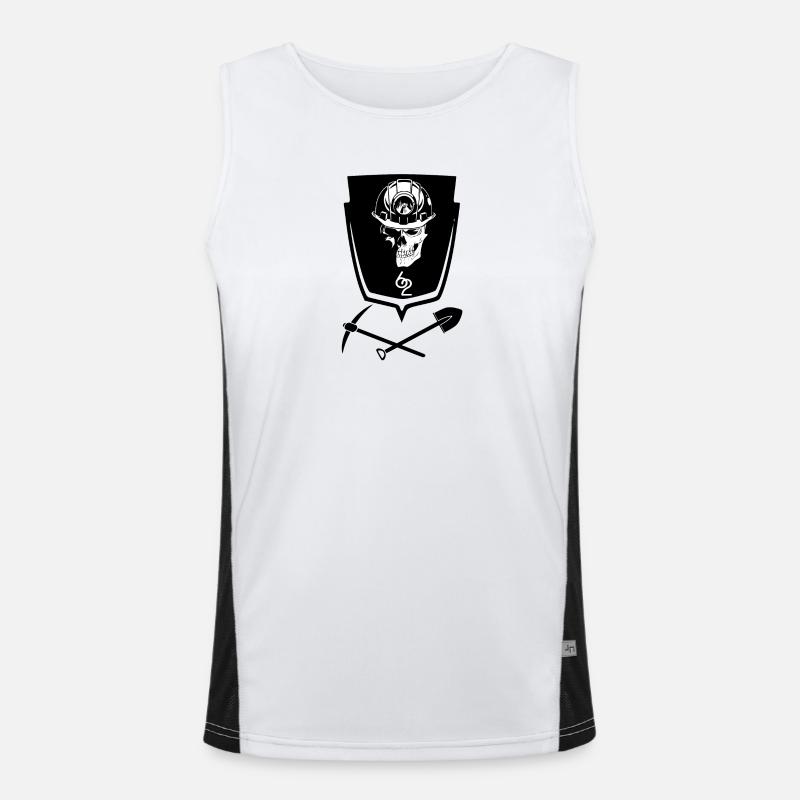 62 Men's Functional Contrast Tank Top 