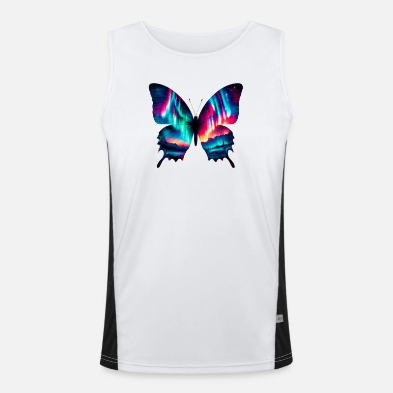 Papillon Débardeur respirant contrasté Homme 