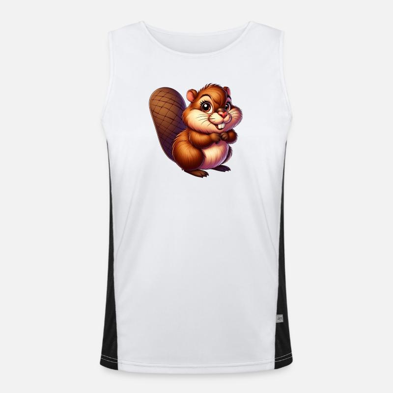 Beaver Men's Functional Contrast Tank Top 